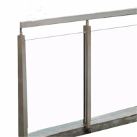 环杰办公楼防护不锈钢玻璃护栏HJ-1613