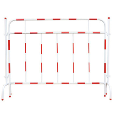 环杰铁马护栏HJ-1637道路警示隔离栏防护栏红白色