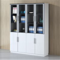 环杰烤漆文件柜HJ-1857资料柜四门1600*400*2000