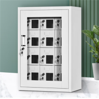 环杰手机存放柜带锁HJ-1877保管收纳柜12门
