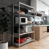 环杰不锈钢货架置物架HJ-1900五层架1000*40*180