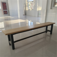 环杰 长条凳钢木长板凳矮凳180*25*42cm