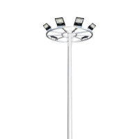 环杰LED高杆灯球场照明灯10米六头圆盘200W*6