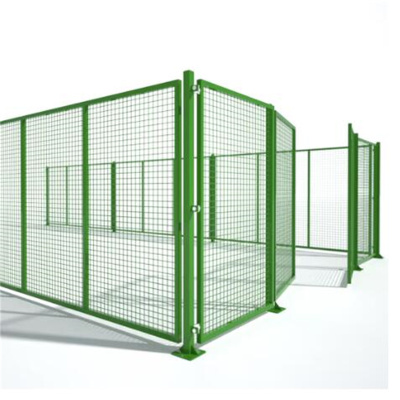 环杰隔离网围栏HJ-2065护栏隔断绿色2米高1.5米单门