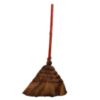 环杰棕扫把HJ-2099木柄棕树皮扫把