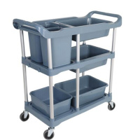 环杰收碗车手推三层清洁车HJ-2100