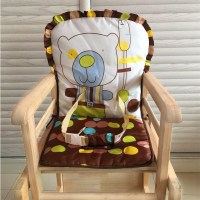 博比龙笑巴喜儿童餐椅套坐垫通用宝宝餐椅布套婴儿三角安全带座垫