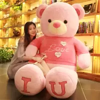 特大号抱抱熊玩偶公仔泰迪熊布娃娃毛绒玩具围巾熊送女生日礼物