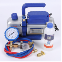 阿斯卡利(ASCARI)小型气泵实验室抽滤迷你真空泵1升变频空调维修抽真空泵制冷工具抽气 1.5升泵+单表+2根管+41