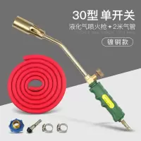 阿斯卡利(ASCARI)液化气喷火煤气喷家用高温烧猪毛抢天然气喷灯喷火器烧肉焊 30型单开关+2米高压管