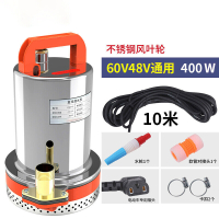 阿斯卡利(ASCARI)电瓶车电动直流潜水泵12V24V48伏家用小型抽水泵抽水机农用洗车泵电瓶 电车用60v48v