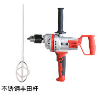 阿斯卡利(ASCARI)大功率飞机钻搅拌灰打灰机电动工业腻子沙浆搅拌机多功能家用电钻 2200W飞机钻+不锈钢丰田杆