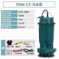 阿斯卡利(ASCARI)潜水泵污水泵220v家用清水泵排污泵高扬程抽水泵沼气池化粪池大流量农用灌溉泵抽粪泵380 750