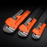 阿斯卡利(ASCARI)工业级家用管钳 水暖工工具水管鹰嘴钳子管丝钳多功能 [18寸]美式重型管钳