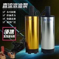 阿斯卡利(ASCARI)抽油泵12V抽油器电动抽水泵柴油24V潜水直流潜油泵自吸油泵小型 12V点烟器款(银色不锈钢外壳