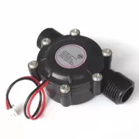阿斯卡利(ASCARI)水流发电机DC5V DC12V 微型水力发电机给感应洁具显示屏供电 DB-268黑DC12V