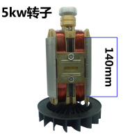 阿斯卡利(ASCARI)柴油汽油发电机转子定子电机总成5kw/8千瓦单相三相线圈电球配件 5kw转子(塑料枫叶)