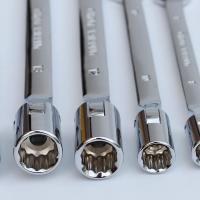 阿斯卡利(ASCARI)开口扳手 两用套筒扳手 多功能单头活动梅花套头扳手 开口扳手14mm