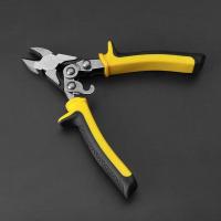 铬钒合金钢省力老虎钳子钢丝钳阿斯卡利家用专业水电工五金工具平口断线钳 SANTU工业级7寸省力斜嘴钳