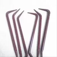 铝模板拆模工具套装铝模专用工具开模器阿斯卡利小撬棍铝膜开模器销钉销片 18粗45度一尖一扁撬棍(42CM)