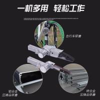 气动砂带机打磨机阿斯卡利砂轮机磨光机环带机小型手持磨光机砂光机 亲这是气动工具,接空压机才能用