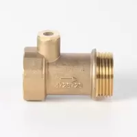 水泵压力罐二合一止回 阿斯卡利补气阀 无塔供水器纯铜止回阀 无塔罐配件 六分内外丝