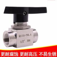 不锈钢仿美内丝球阀阿斯卡利 隔板 面板内丝仿美 高压球阀 1/4 3/8 1/2 1/42分