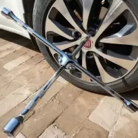 汽车轮胎套筒扳手阿斯卡利省力补胎快速换胎工具加厚螺丝大搬手套筒