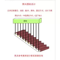 简约现代楼梯扶手室内阿斯卡利防护栏杆铁艺护栏阁楼家用围栏餐厅别墅 圆管L型每米