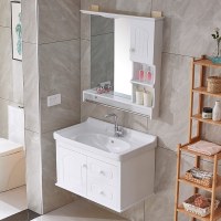 洗手盆柜组合卫生间小户型阿斯卡利北欧简约现代洗脸墙式浴室柜洗漱台组合