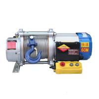 提升机电动吊阿斯卡利葫芦小型220V家用卷扬牵引吊沙吊砖升降机起重机三相 浅灰色