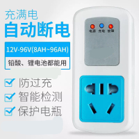 智能电动电瓶车电池充电保护器阿斯卡利防过充定时器自动断电定时开关插座