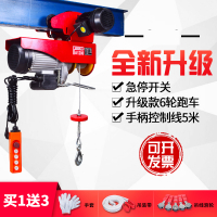 电动葫芦阿斯卡利220v小吊机家用1吨提升机带跑车0.5吨小型行吊升降起重机 PA400*连体12米