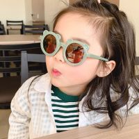 装饰网红拍照太阳镜时尚眼镜女童儿童墨镜宝宝可爱卡通小熊时尚潮