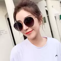 圆脸大脸紫外线女时尚百搭时尚墨镜年新款潮显瘦偏光防2021太阳镜