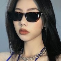 jennie同款墨镜酷黑女潮ins小脸款街拍个性太阳眼镜猫眼豹纹复古