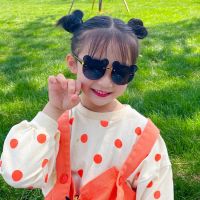 儿童墨镜宝宝耳朵造型遮阳眼镜紫外线小孩可爱小熊太阳镜男女童防