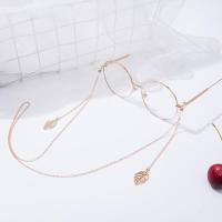 潮男潮女眼镜框防蓝光金属树叶眼镜链无度数户外平面镜太阳镜护目