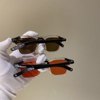 复古韩版新款太阳小方框米钉墨镜女潮个性眼镜男圆脸欧美网红同款