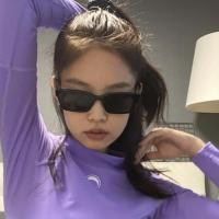 jennie同款墨镜酷黑女潮ins小脸款街拍个性太阳眼镜猫眼豹纹复古