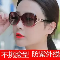 新款偏光太阳镜女防紫外线墨镜女韩版网红时尚狐狸头款女士太阳镜