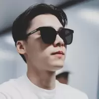 新款潮流墨镜男士偏光驾驶2021近视眼镜太阳镜开车专用网红款眼睛