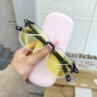 轻型方框防太阳镜男墨镜小脸2021紫外线眼镜女小香风网红超酷夏日