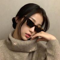 太阳镜女jennie个性韩版娜娜豹纹同款墨镜猫眼色街拍凹造型酷潮男