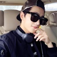 男潮时尚网红墨镜瘦脸复古太阳眼镜女遮阳韩版大方框明星杨洋同款