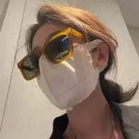 太阳眼镜韩版网红同款社会墨镜女大脸显瘦时尚南瓜橘kimhekim