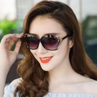 紫外线墨镜太阳镜高清防优雅山茶花女士韩版潮拍风眼镜时尚网红街