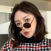 伴郎团演出拍照道具太子镜男网红小圆形太阳眼镜复古墨镜女士婚礼