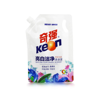 奇强亮白洁净洗衣液1kg*2 共4斤百合花香去污低泡易漂组合家庭装