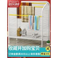 毛巾架落地式浴室置物架卫生间晾衣架免打孔厕所浴巾架厨房毛巾杆_751_61